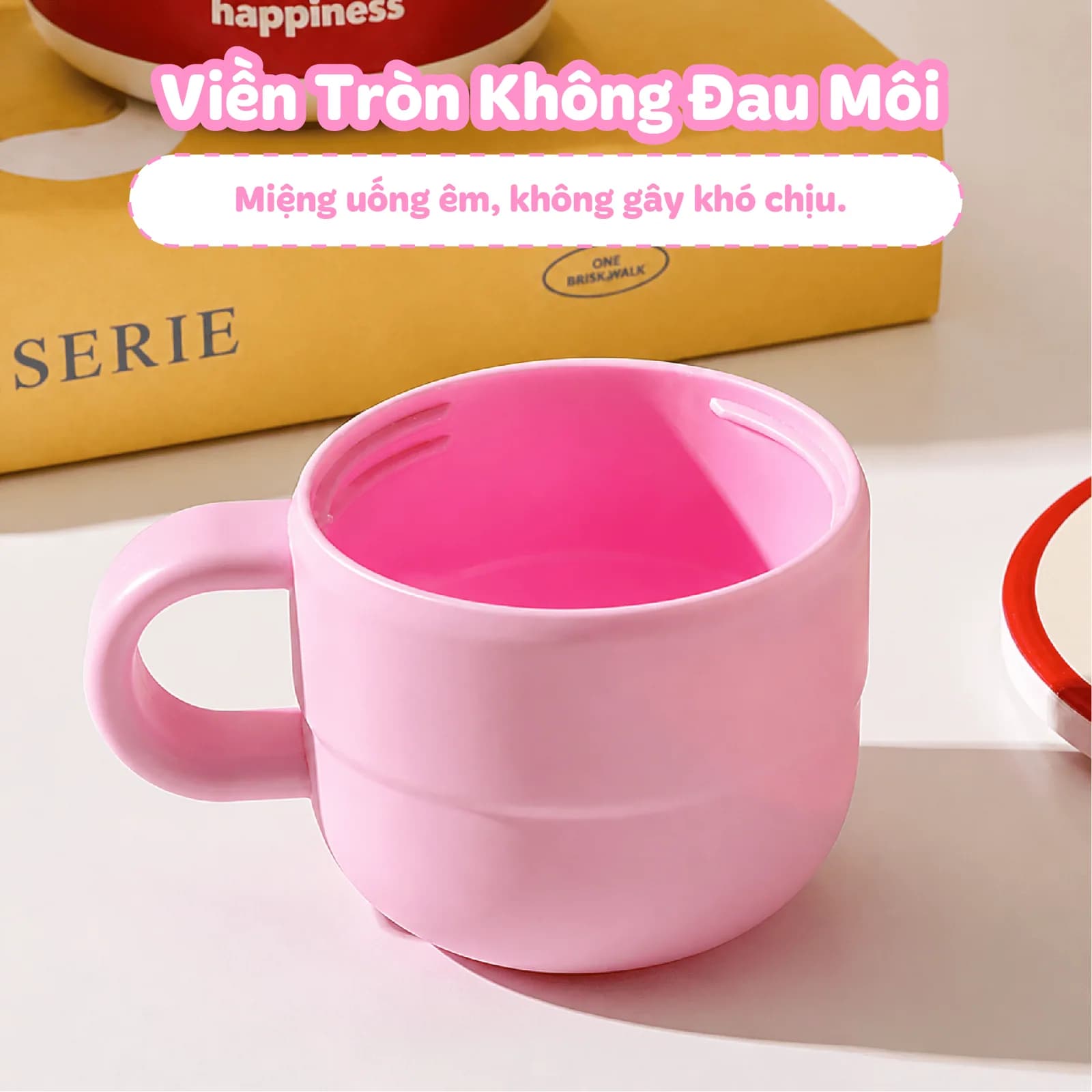 Bình nước KAKU NIUMI 450ml xinh xắn 3 cách uống, giữ nhiệt tốt, nhỏ gọn mang đi mọi nơi